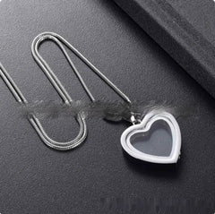 Heart-Shaped Memorial Necklace