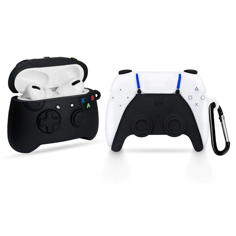 [2Pack] Game Controller Airpods Pro Case/Airpods Pro 2 Case Fashion Cool Airpods Pro 2 Cover Case Unique Stylish Funny Protective Skin Accessories