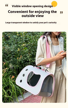 Pet Crossbody Carrier Bag