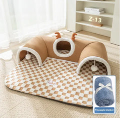 Cat Tunnel Bed