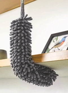 4pcs Microfiber Duster Cleaning Kit with Extension Pole