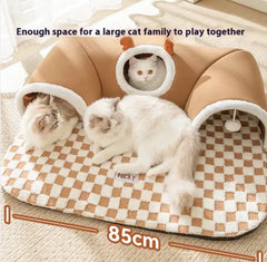 Cat Tunnel Bed