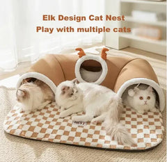 Cat Tunnel Bed
