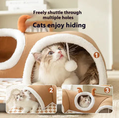 Cat Tunnel Bed