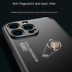 Metal Back Cover Case for iPhone 15 Pro Max & 13/14