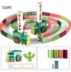 Electric Train Domino Blocks