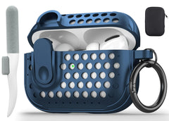 Valkit Compatible Airpods Pro 2nd/1st Generation Case Cover with Cleaner Kit Shockproof Airpods Pro 2 Case with Lock Soft Protective iPods Pro 2 Case for Airpod Pro Gen 2nd/1st Gen 2023/2022/2019