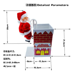 Electric Santa Toy for Christmas Decoration