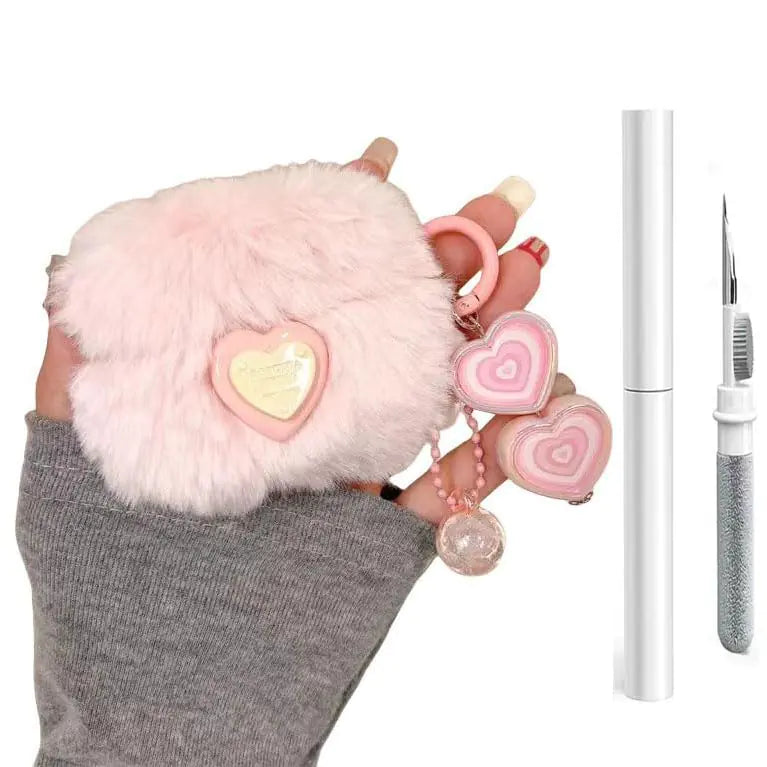 Jiarusig Compatible with Airpods Pro 2nd/1st Generation Case Cover with Cleaner Kit Cute Cartoon Airpod pro 2 Cover Shockproof Airpods pro 2 Protective Case for AirPod pro 1st/2nd(2023/2022/2019)