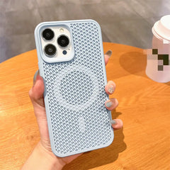 Magnetic Breathable Case for iPhone 15/14/13 Pro Max