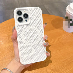 Magnetic Breathable Case for iPhone 15/14/13 Pro Max