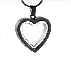 Heart-Shaped Memorial Necklace