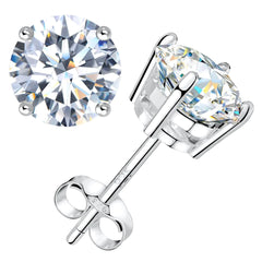 2ct Brilliant Cut Stud Earrings
