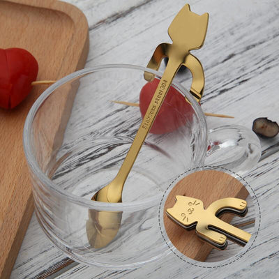 CUTE CAT TEASPOONS