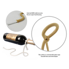 Rope Wine Bottle Holder